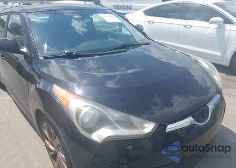 2017 Hyundai Veloster из США, поврежденный, VIN KMHTC6AD1HU309999